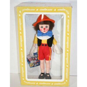 Vintage Effanbee 11" Pinocchio Storybook Series Doll #1192 NEW